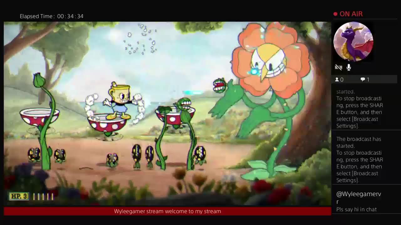 Cuphead live pt2