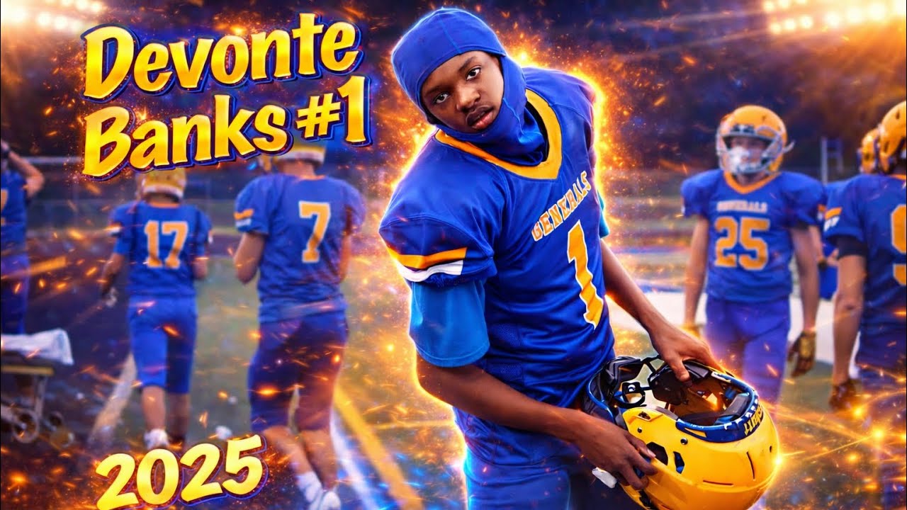 Devonte Banks #1 8th Grade Football Highlights 2025