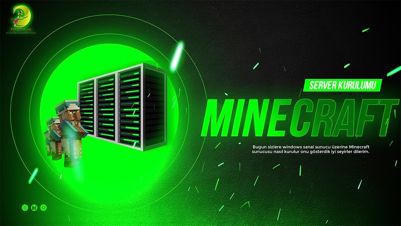 WİNDOWS &Uuml;ZERİNE MİNECRAFT SERVER KURULUMU!!!