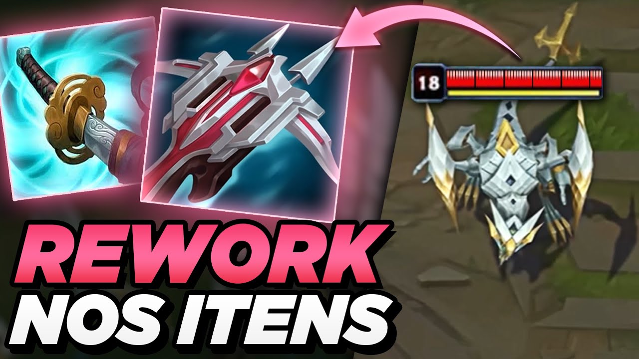REWORK dos ITENS antigos e NOVAS MISS&Otilde;ES no LoL | EXPLICANDO AS MUDAN&Ccedil;AS DA NOVA SEASON