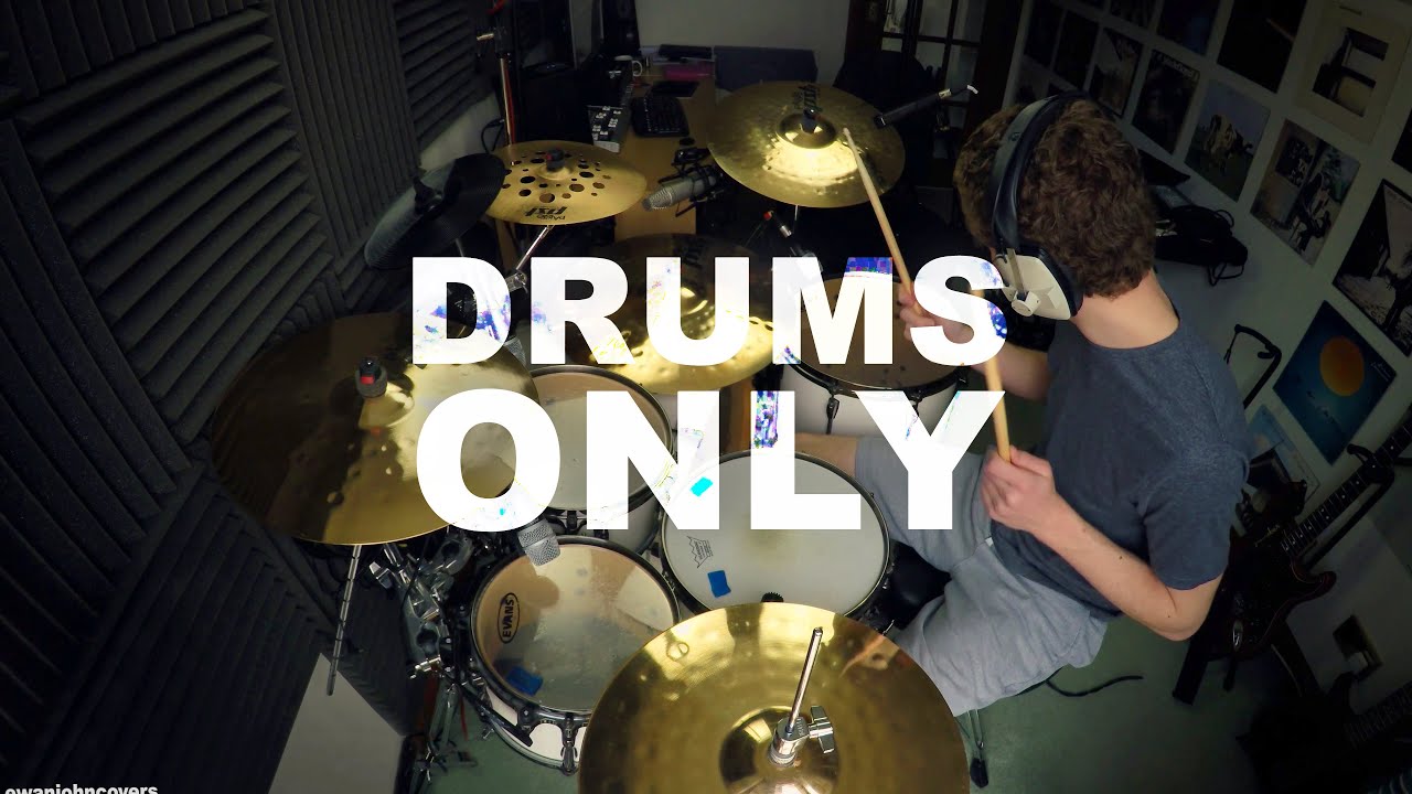 Pink Floyd - Us and Them - Drums Only Cover (4K)