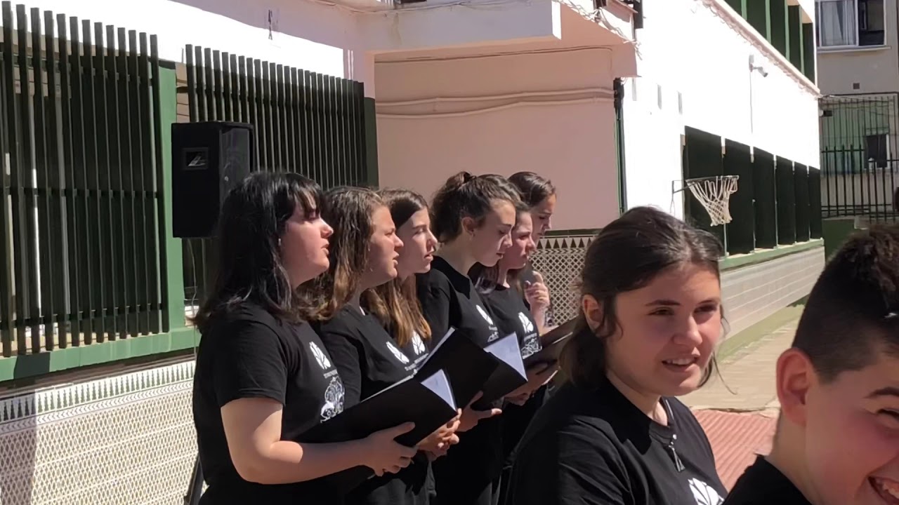 Concierto Coro Divino Pastor de Màlaga en nuestro Ceip Ricardo León. Voces sensacionales!