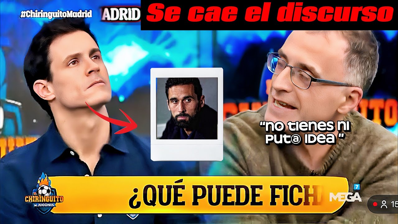 😱”veo BIEN a Arbeloa” - Edu Aguirre se le cae el discurso en directo!