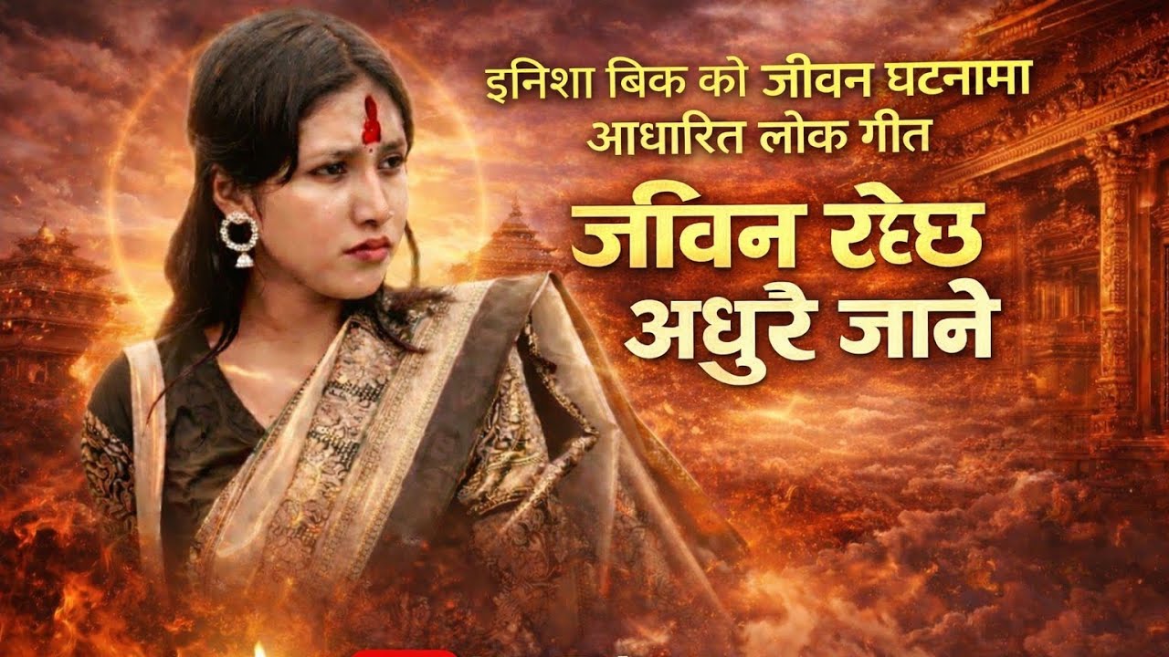 इनिशा बि क को जीवन घटनामा आधारित लोक गित जिबन रैछ अधुरै जानी $Tej B.c new nepali  song Tej bc
