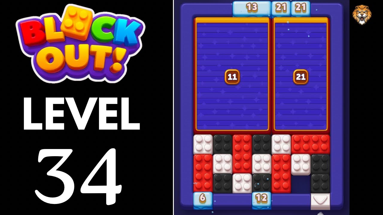 Block Out - Color Sort Puzzle Level 34 Walkthrough 
