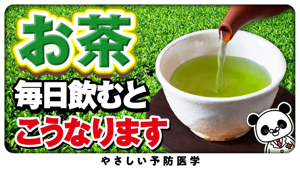 【衝撃】緑茶を毎日飲み続けると起こる効果を医師が解説（コレステロール、血管、がん）