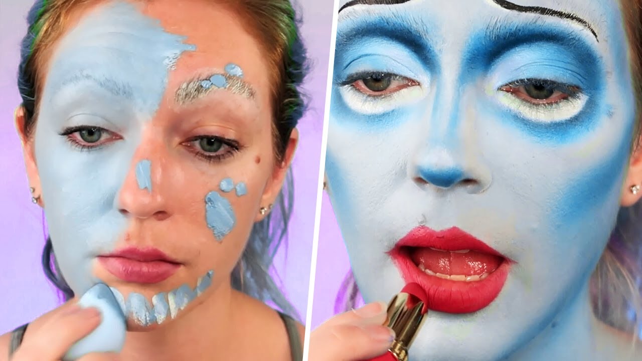 Corpse Bride Halloween Makeup Tutorial