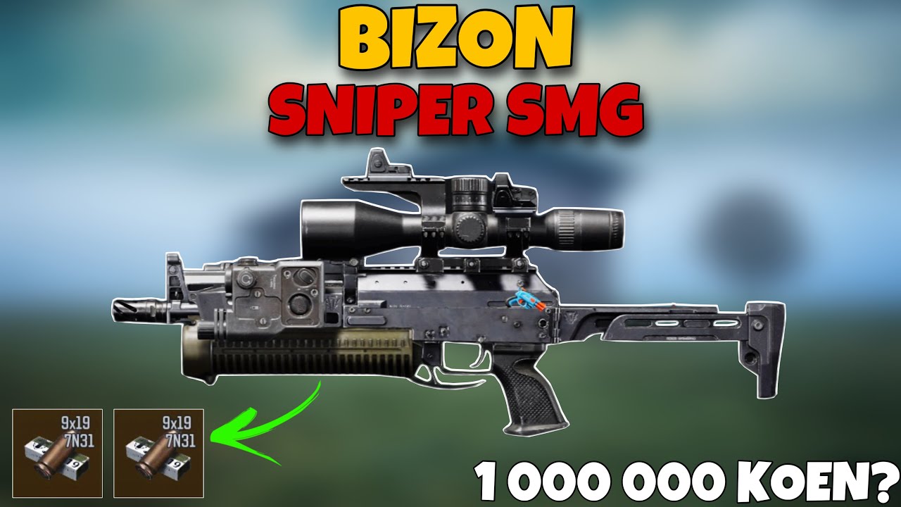 BIZON SNIPER WITH T4 AMMO IN ARENA BREAKOUT