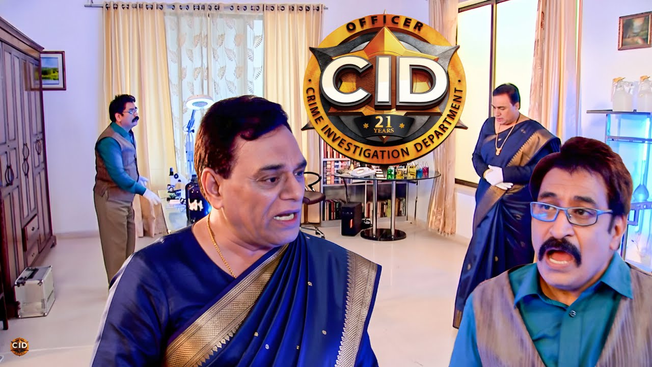 सालुंखे का काम देखकर साड़ी पहनकर ठुमके लगाने लगा Dcp Chitrole || CID || Latest Episode