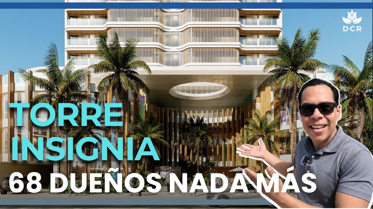Departamentos de lujo en Cancún | Torre Insignia preventa e inversión