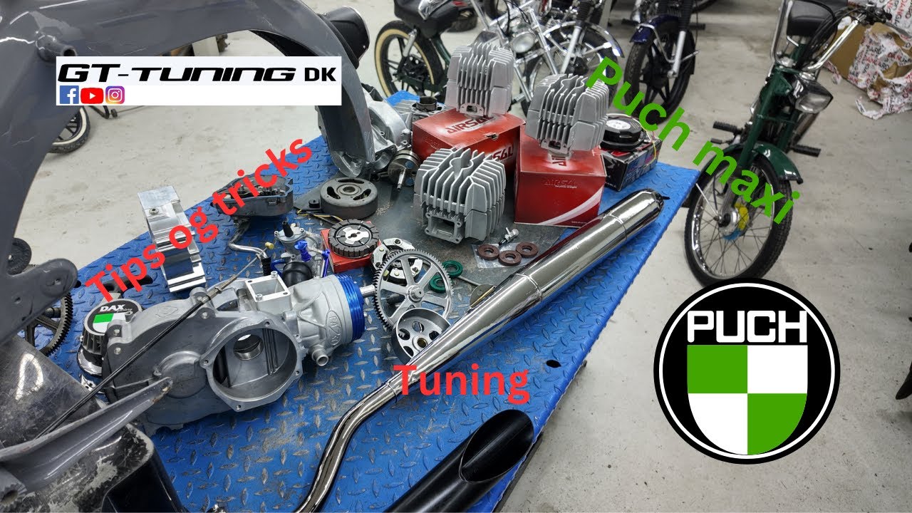Julekalender (6) Puch maxi tuning,  tips og tricks