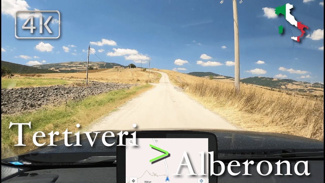 Scenic Drive (Puglia), Italy [Tertiveri ⩾ Alberona] August ⛅