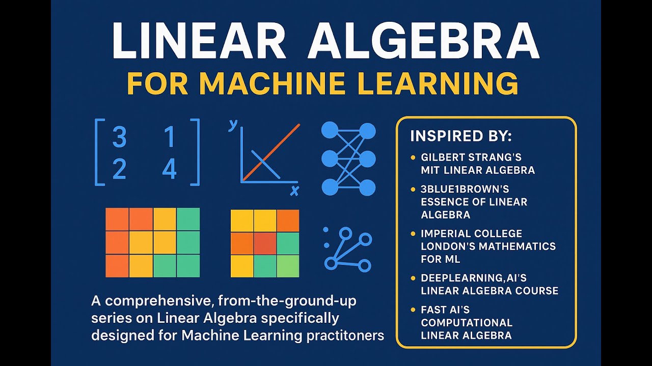 Linear Algebra for ML #000: The Language of Data