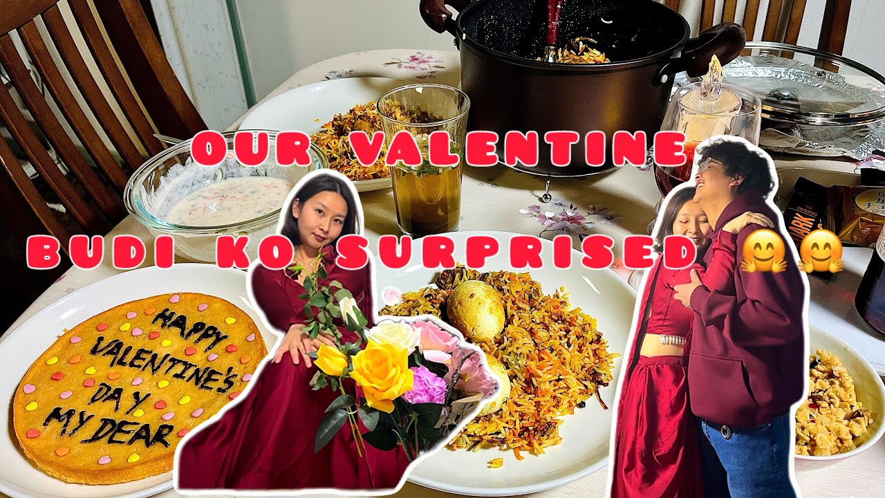 OUR VALENTINE DAY / BUDI KO SURPRISED 🤗🤗