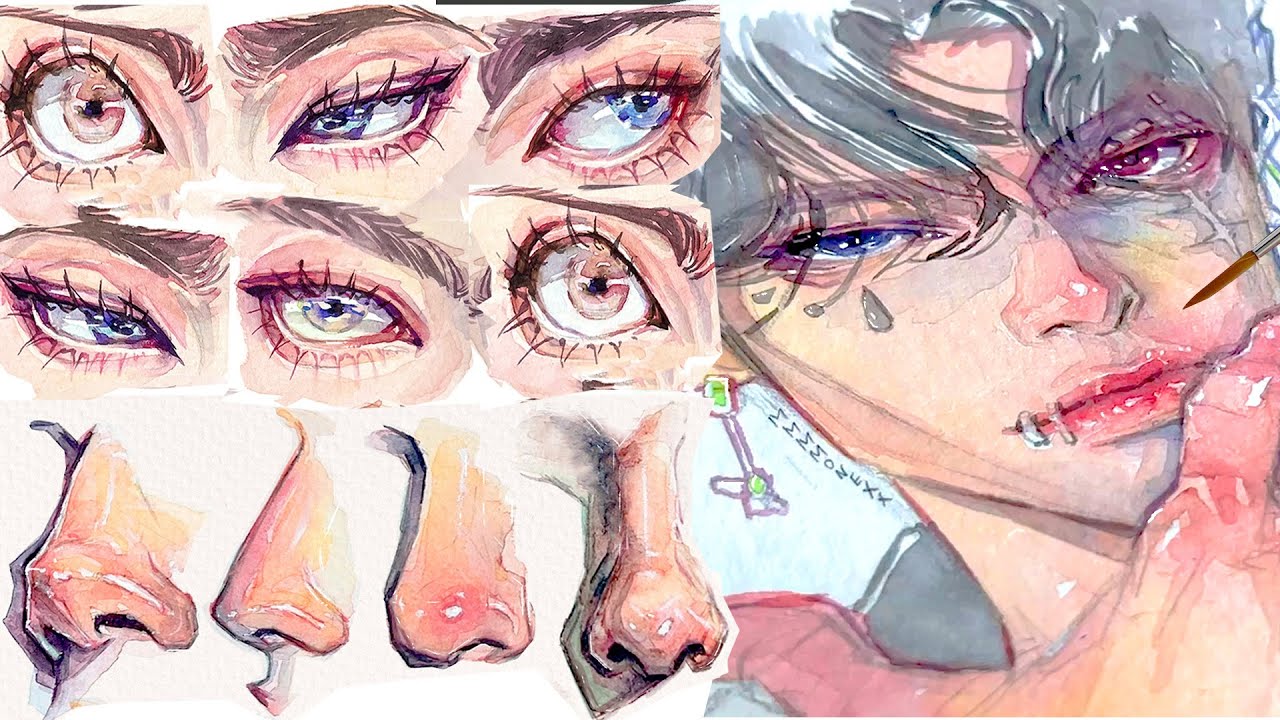 🖍 EYE ,NOSE, WHOLE FACE 