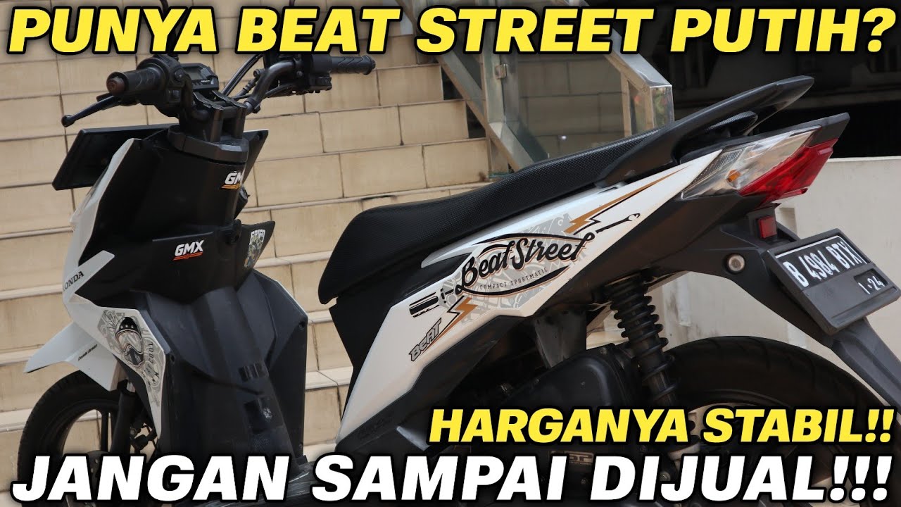 VERSI TERBAIK‼️ HONDA BEAT STREET PUTIH