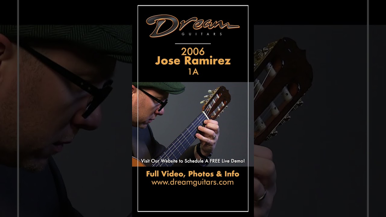 Dream Guitars - 2006 Jose Ramirez 1A, CSA Rosewood/Cedar 