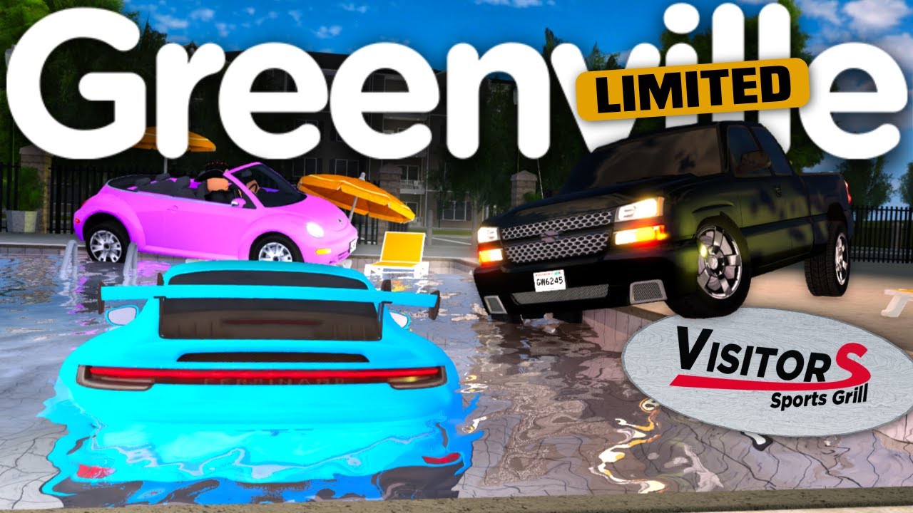 LIMITED CARS, SERVER FIX, APARTMENTS, POOL, & MORE! (Roblox Greenville Update)