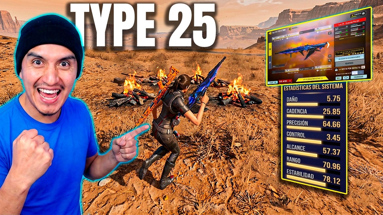 ¿La Type 25 supera a la AK117? | COD MOBILE