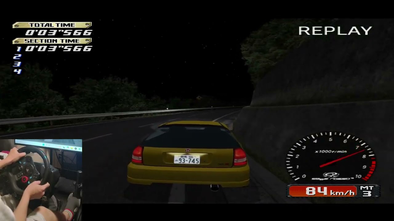 Initial D Special Stage | Time Attack | EK9 | Enna Downhill Dry