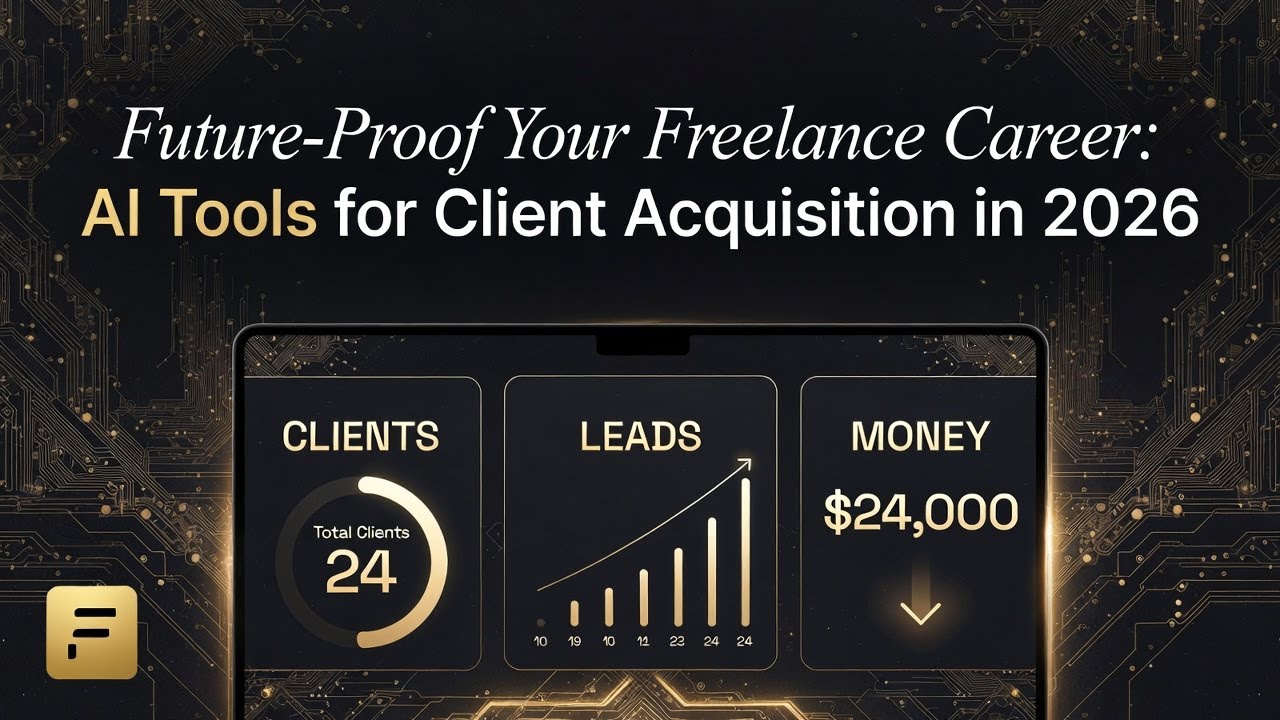 Future-Proof Your Freelance Career: AI Tools for Client Acquisition in 2026 #freelancetips