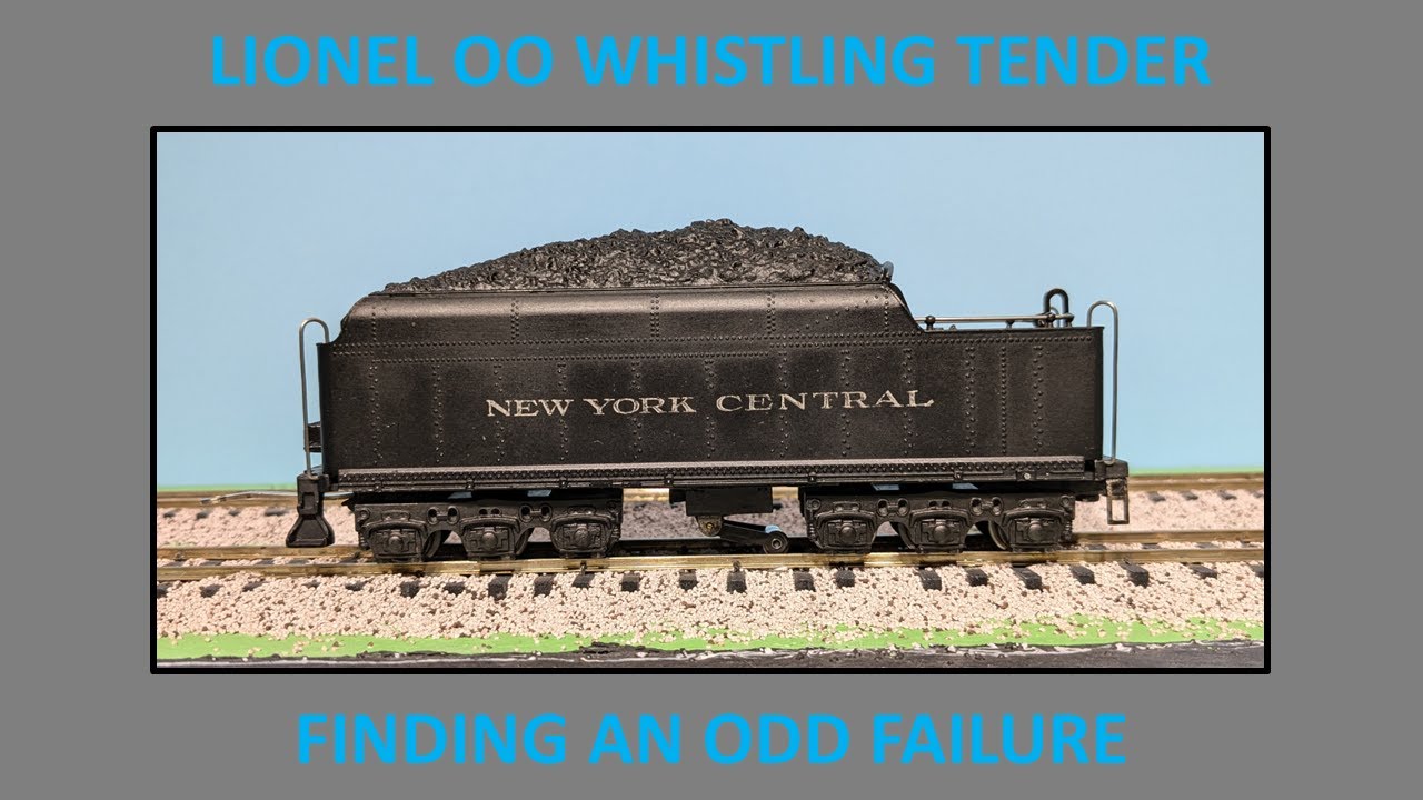 FIXING A LIONEL WHISTLE MOTOR