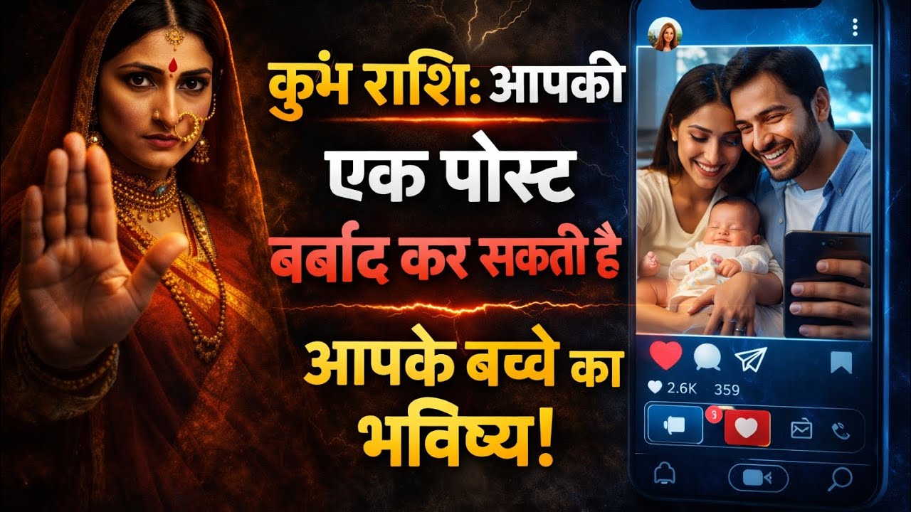 कुंभ राशि: आपकी एक पोस्ट बर्बाद कर सकती है आपके बच्चे का भविष्य!