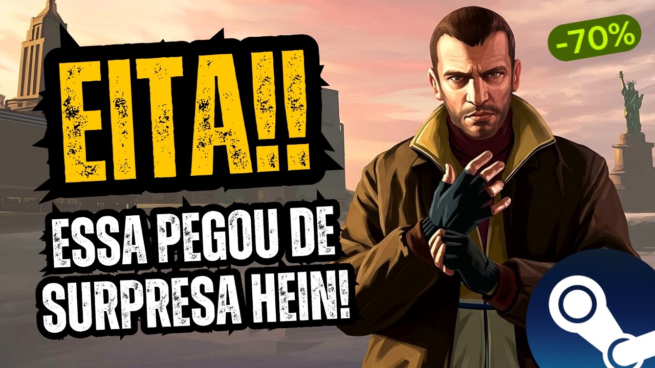 VOA! 4 jogos para RESGATE GR&Aacute;TIS no PC, JOGOS BARATOS na Steam, PROMO&Ccedil;&Atilde;O SQUARE ENIX e UBISOFT