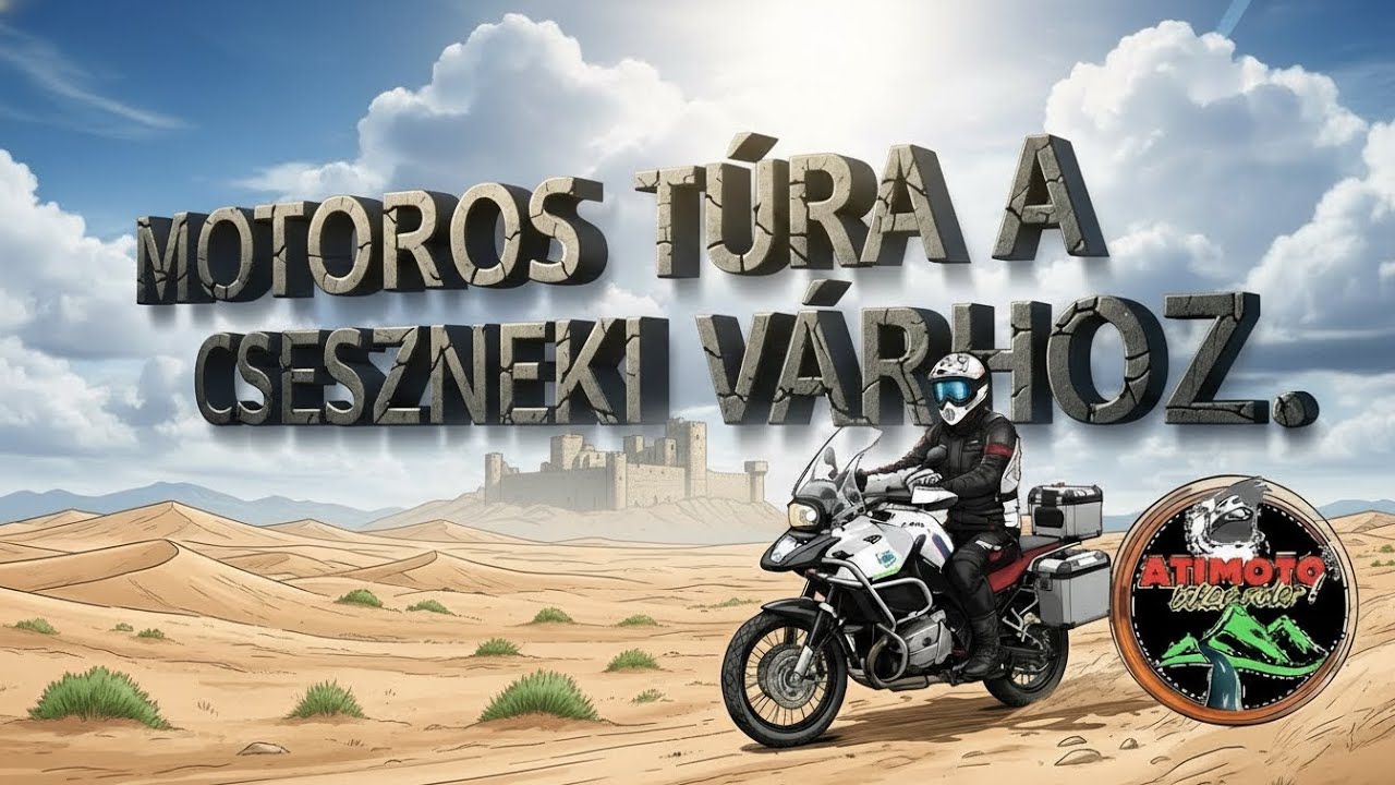 Motoros túra, egy napra.// Cseszneki vár //