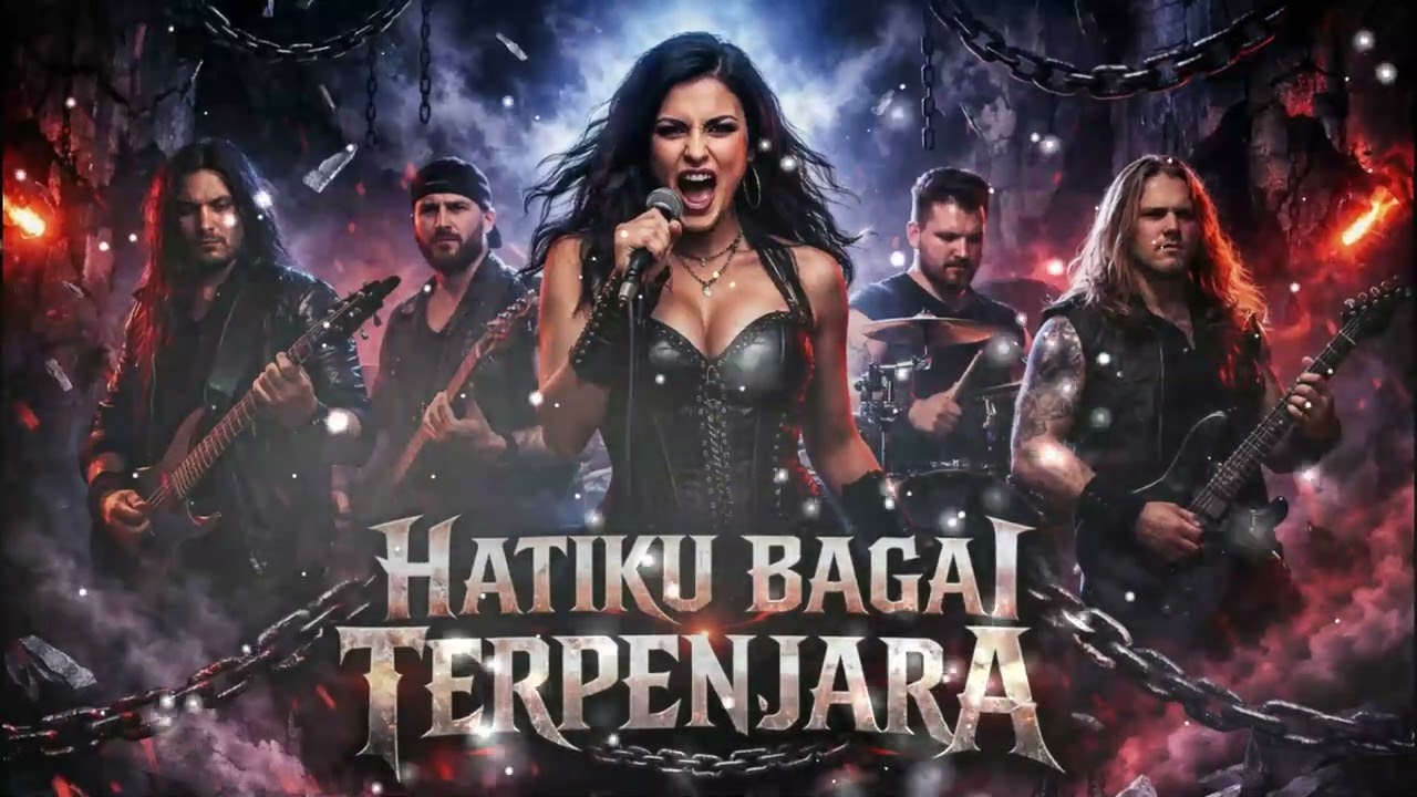 Hatiku Bagai Terpenjara 🔥 Rock Orkestra AI | Nafa Urbach Cover DK AI Music Project 