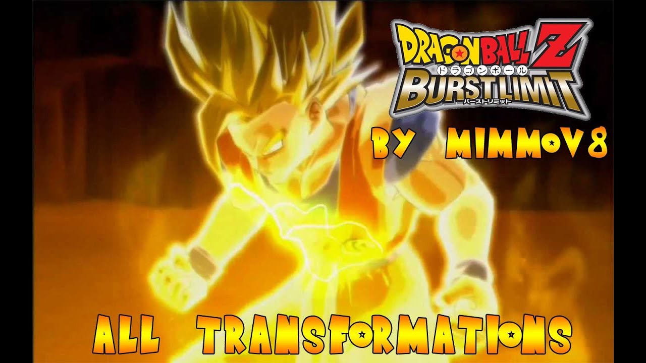 Dragon Ball Z Burst Limit | All Transformations/Tutte Le Trasformazioni