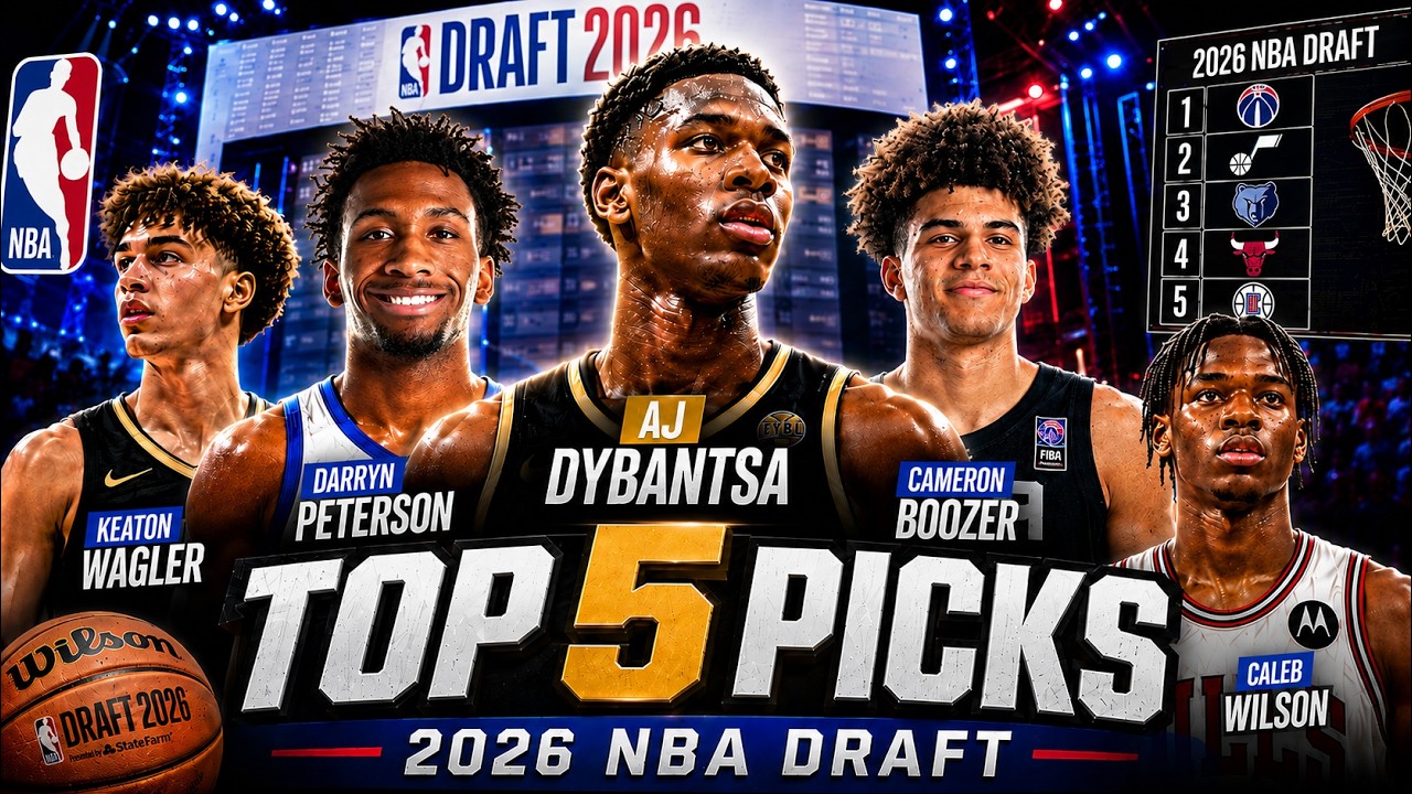 Meet the Top 5 Picks of the 2026 NBA Draft