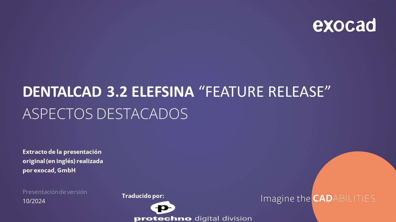 webinario presentación exocad dentalcad 3.2 Elefsina FR 9036