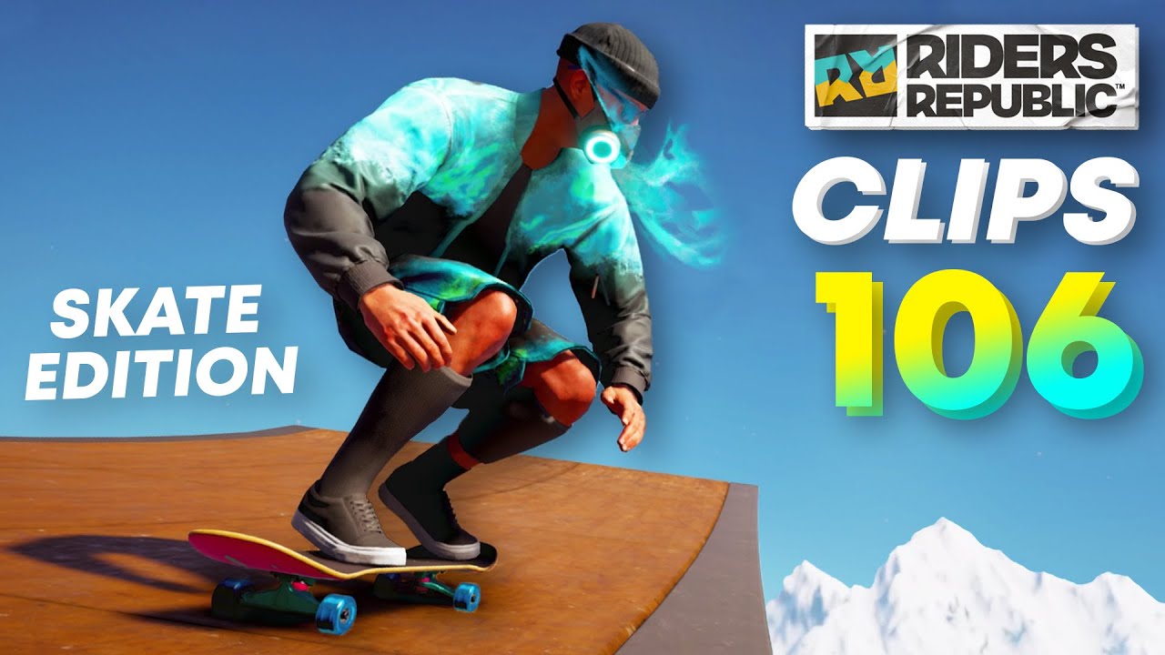 Best SKATE UPDATE Clips in RIDERS REPUBLIC | Part 106