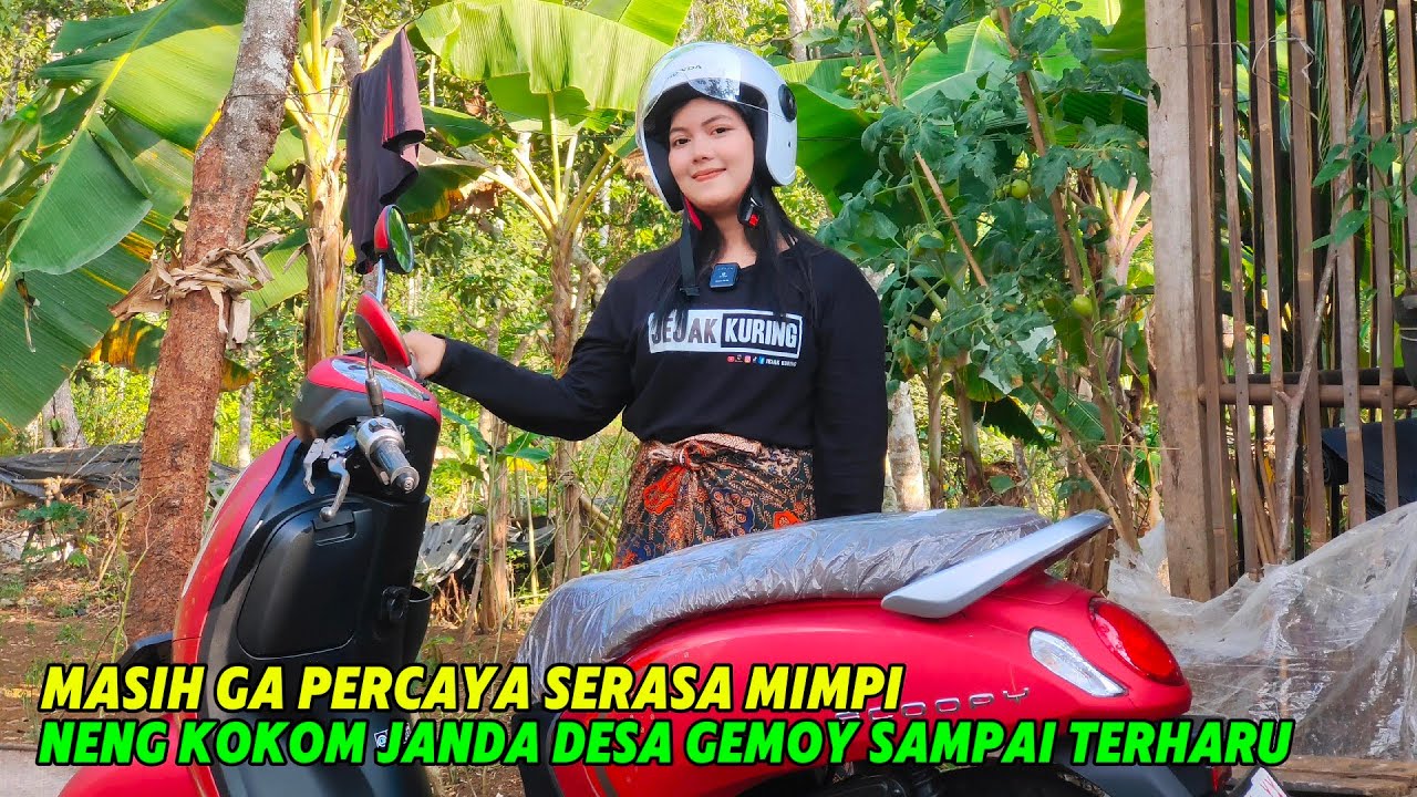 SUMPAH TAK DISANGKA‼️NENG KOKOM JANDA GEMOY MENDAPATKAN HADIAH MOTOR BARU DARI SULTAN