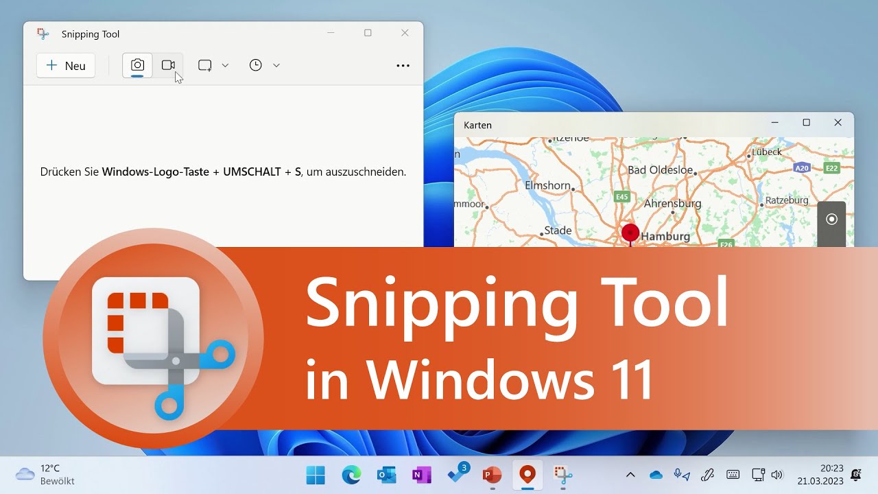 Snipping Tool in Windows 11: Screenshots & Bildschirmaufnahmen [Update]