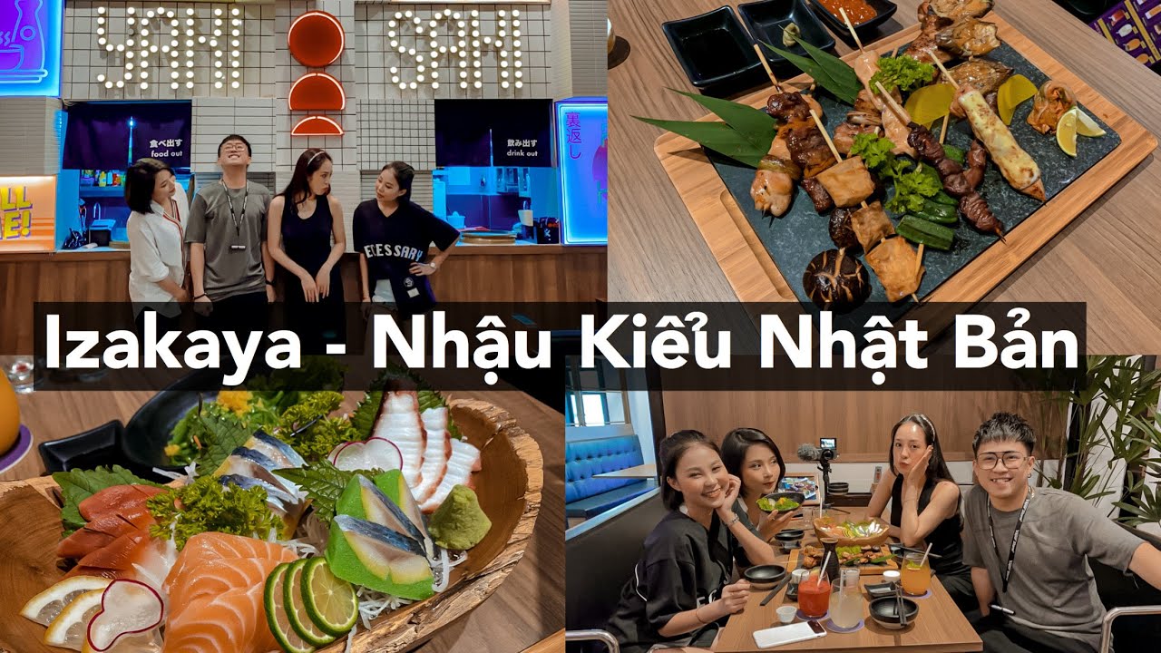 Khám Phá Và Trải Nghiệm Phong Cách Ẩm Thực Izakaya - Nhậu Kiểu Nhật Bản Tại Việt Nam | LML Vlog