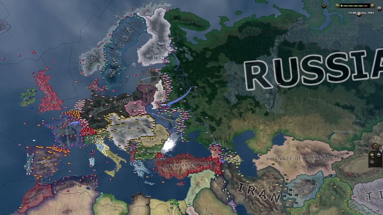 Yet another Kaiserreich - Hoi4 Timelapse