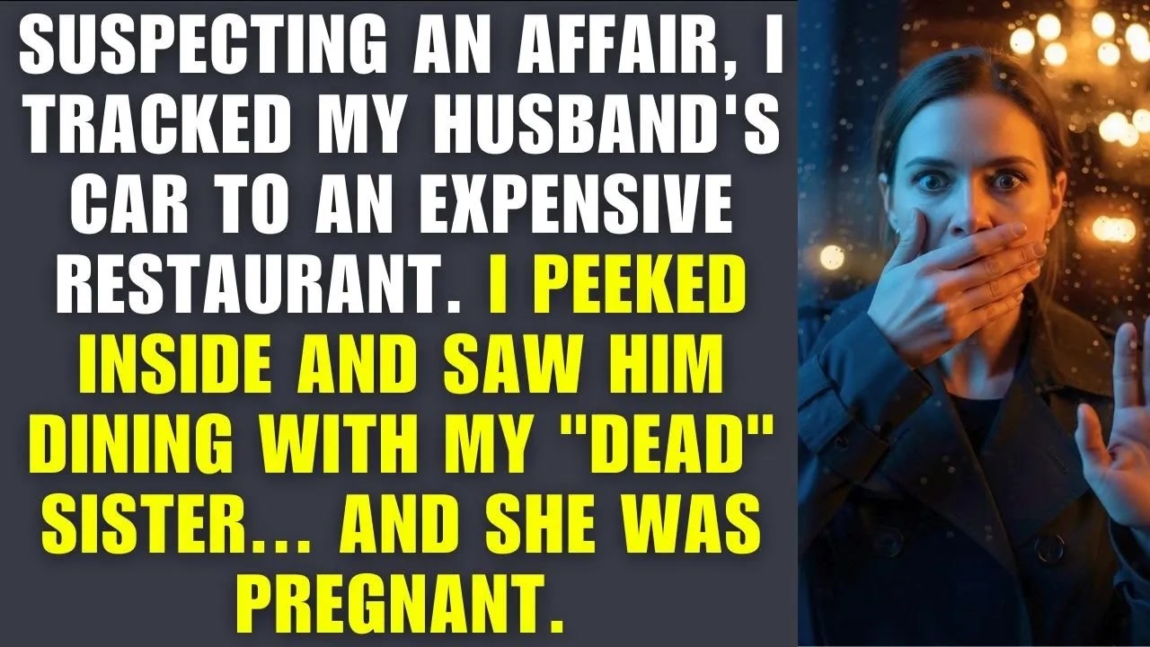 Tracked My Husband To A Restaurant—He Was Dining With My “dead” Sister… And She Was Pregnant.