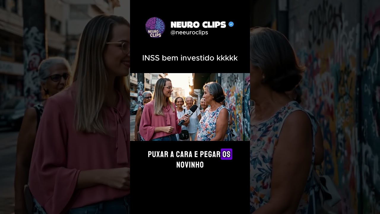 INSS bem investido kkkkk #humorderep&oacute;rter #inss2025 #velhassinceras #viralbrasil #foryou