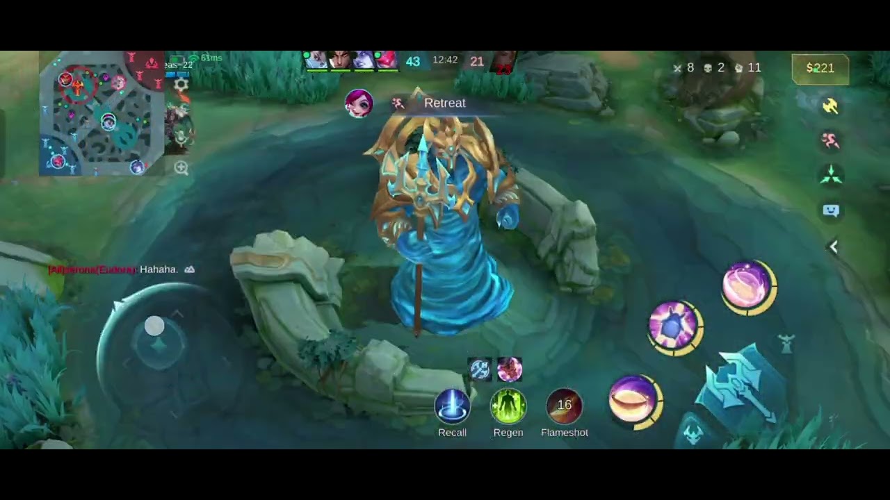 Mobail lagends With Nana 😍 #mobilelegends #mlbb #gameplay #funny 