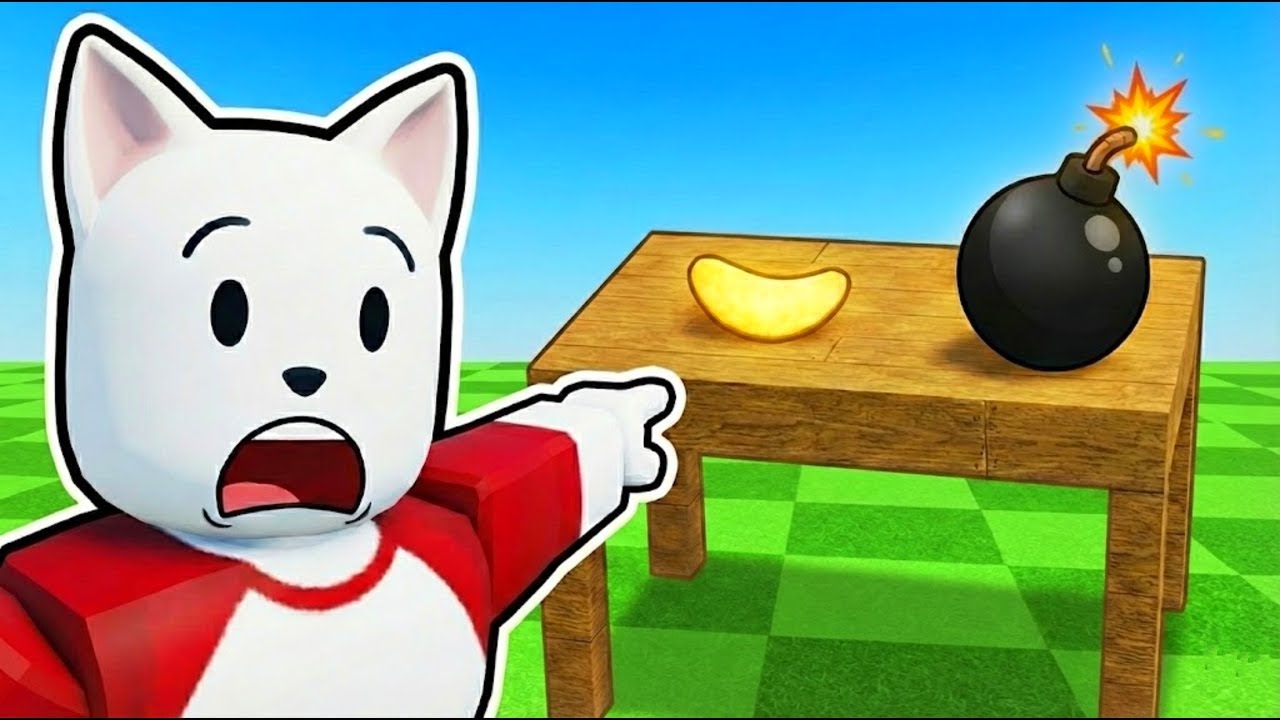 Съешь чипсы или ВЗОРВИСЬ в Roblox?!