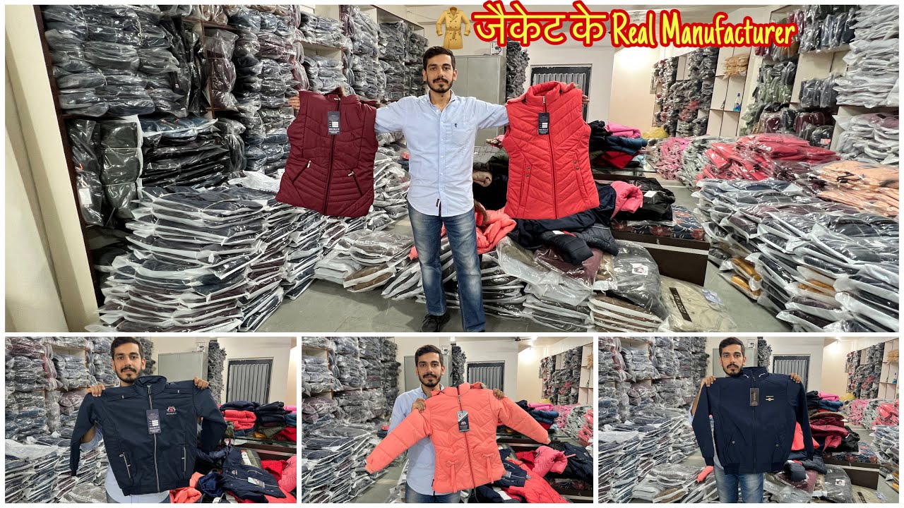 💯Wholesale Jackets Real Manufacturers Gents Kids Ladies Boys Variety Shree Ganesh Knitwear Ludhiana