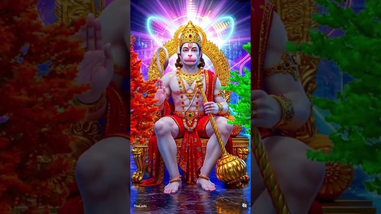 #anjani #Maa Tera Lala to bada matwalasone ki Lanka ko pal bhar me jala dala #shortsfeed #video