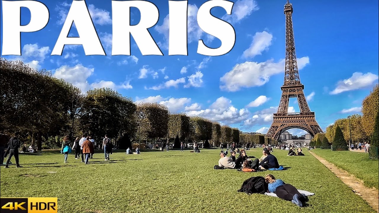 🇫🇷[PARIS 4K] WALK IN PARIS 