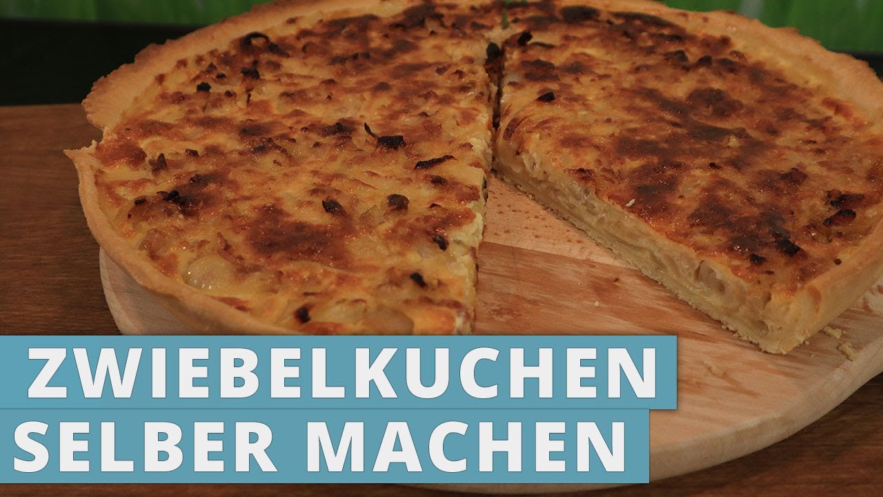 Zwiebelkuchen / Zwiebelwähe nach Guidos Art