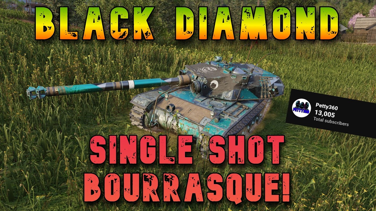 Black Diamond: однозарядный Bourrasque! || WoT Console &mdash; World of Tanks Modern Armor