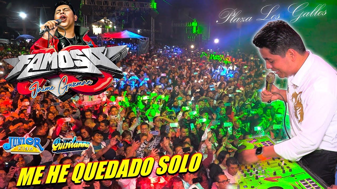 💔 ((ME HE QUEDADO SOLO)) EXITO DE LA NOCHE SONIDO FAMOSO JG PLAZA LOS GALLOS MAYO 2024