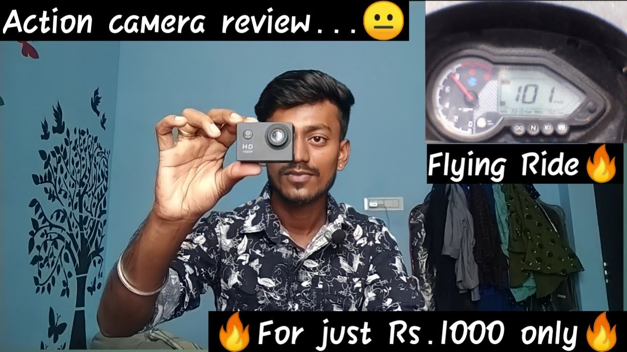 1000/-🤯action camera review and mounting | tamil motovlog | vlog | mr.multimate