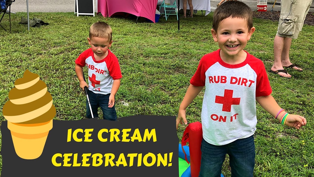 I Scream, You Scream, We All Scream For ICE CREAM!! Anniversary Celebration Party!